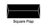 Square Flap for Business Envelopes